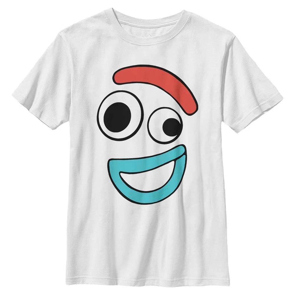 Boy s Disney Big Face Smiling Forky T-Shirt S