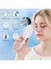 Newest Water Circulation Pore Vacuum Cleaner Pimple Extractor Tools with 6 Suction Heads,3 Gears Adjustable Beauty Device