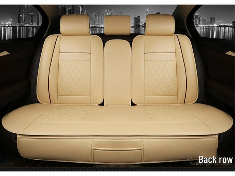 Diamond-Shaped Split Full-Surround Car Seat Cushion for All Seasons