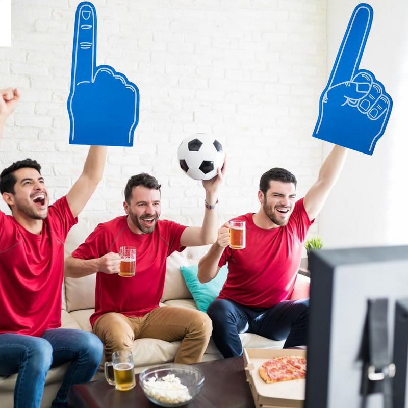 Finger Foams Sports Cheerleading Party Hand Props 1 Noise Makers Props Giant Hands Sports Favors Cheering Palm Party Props