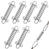 Stainless Steel Wind Rope Buckle Tent Buckle Spring Tension Buckle
