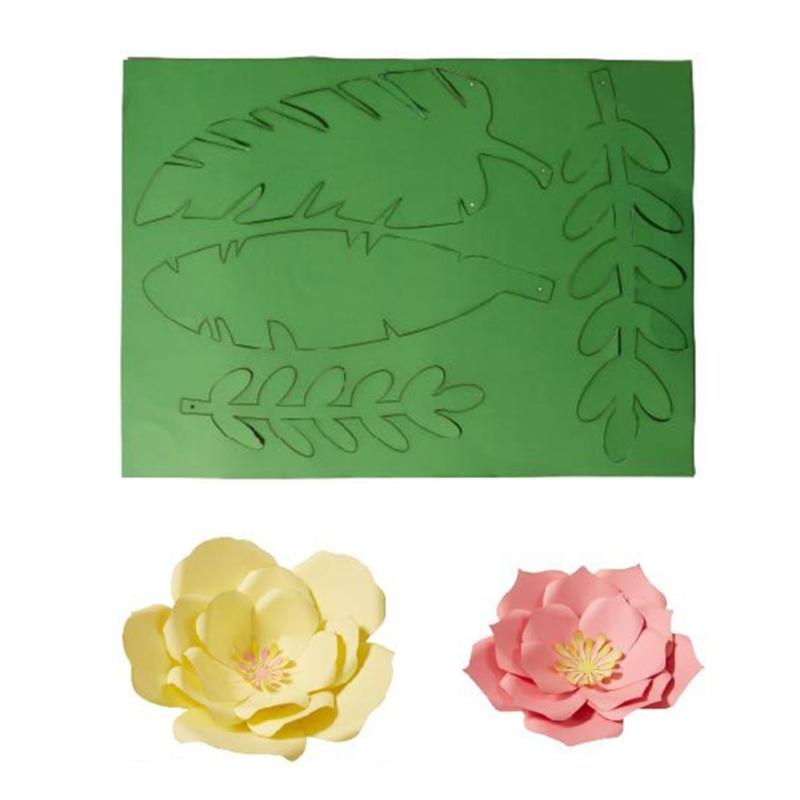 

Recycled Paper Cutout Leaf Flowers Handmade Craft Supplies For Handmade Party Decorations And Family Activities 1