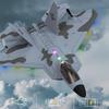 Fighter 2.4G Remote Control Aircraft Fixed Wing Glider Fall Resistant Foam Electric Model Aircraft Toy