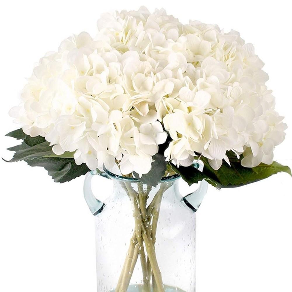Flowers Arrangement Artificial Hydrangea Long Branches Fake Peony Fake Flower Wedding Decor