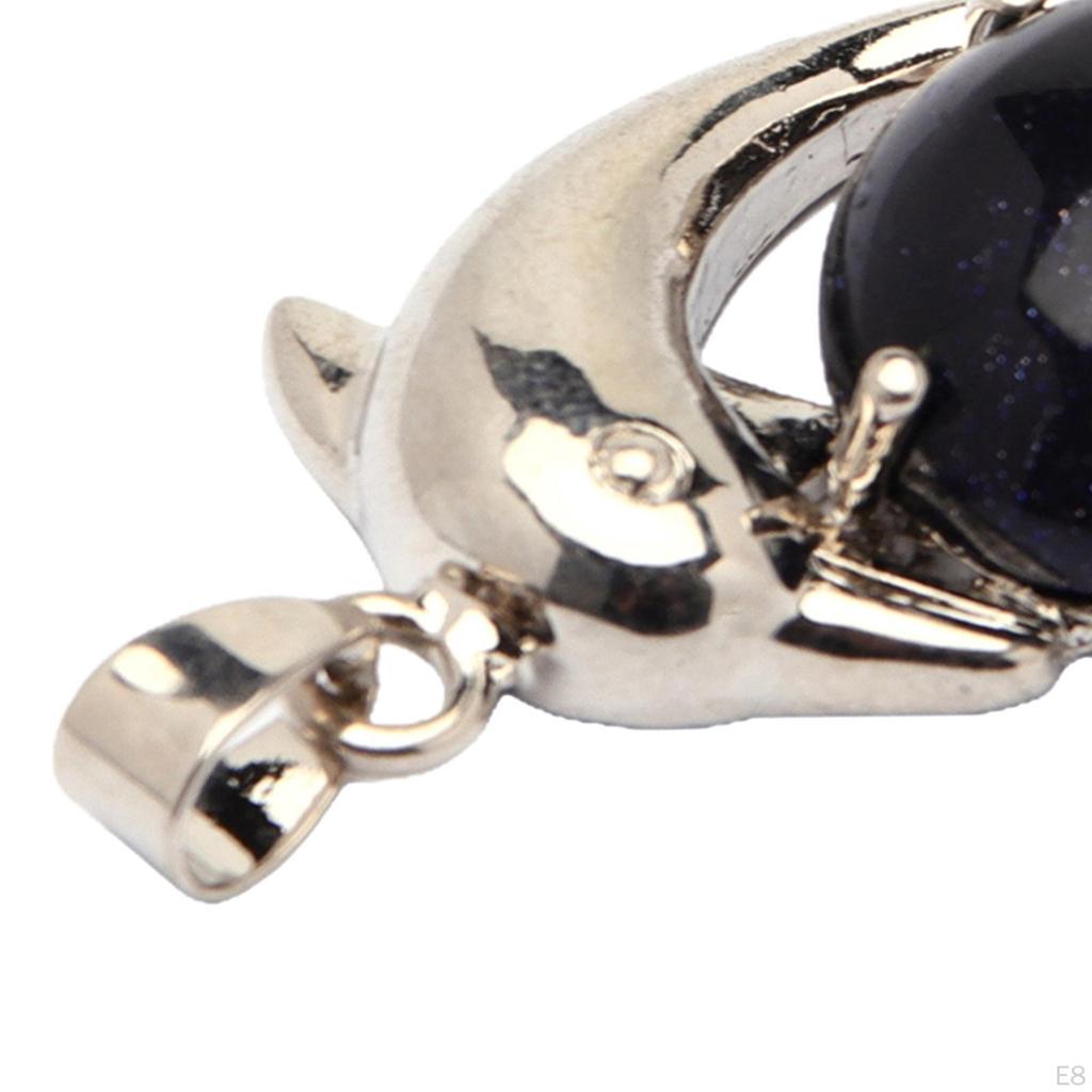 Přívěsek náhrdelníku s delfínem Odolný klíčenka DIY Dekorace Kostýmové šperky Dárky na párty Valentýna