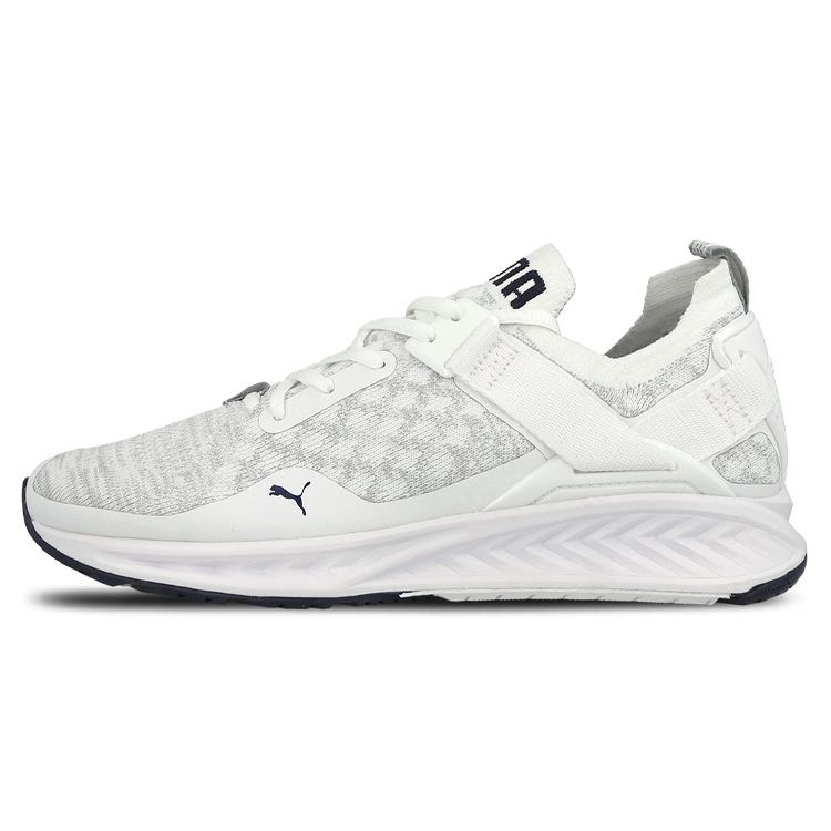 Puma Ignite Evoknit Lo Simple Solid Low-Top Casual Shoes Women Sneaker White 189905-02