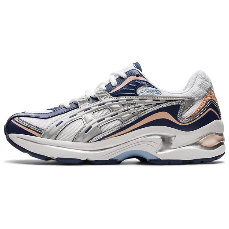 Asics Gel-Preleus Retro Versatile Sports Mesh Synthetic Leather Durable Breathable Low-Top Casual Running Shoes Women Sneakers 1202A061-101