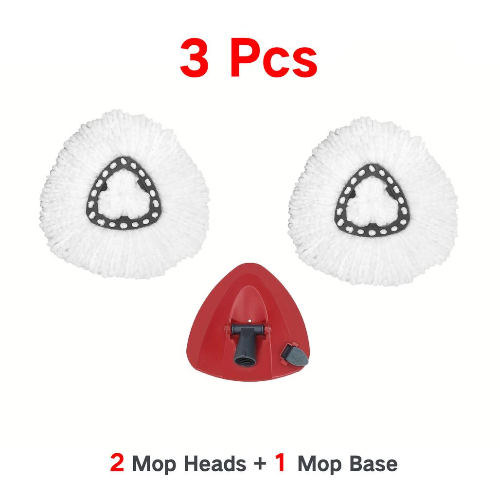 Accesorii Mop pentru Mop Spin O-cedar/Vileda Microfibră EasyWring, Cap Mop Spin pentru Sistemul O-Cedar/Vileda cu 1 Rezervor