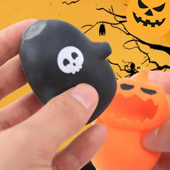 

Очаровательная игрушка-призрак, мягкая, экологически чистая, сенсорная, сжимающая, антистрессовая, на Хэллоуин