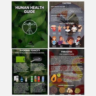 Průvodce lidským zdravím od Harryho B. Josepha Kniha pro svépomoc pro wellness a osobní rozvoj s inspirativními postřehy