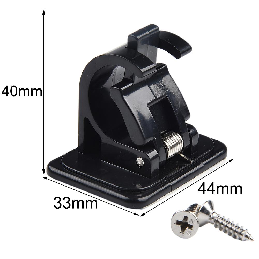 Rack Holder Fixing Buckle Self-adhesives Wall Mounted ABS