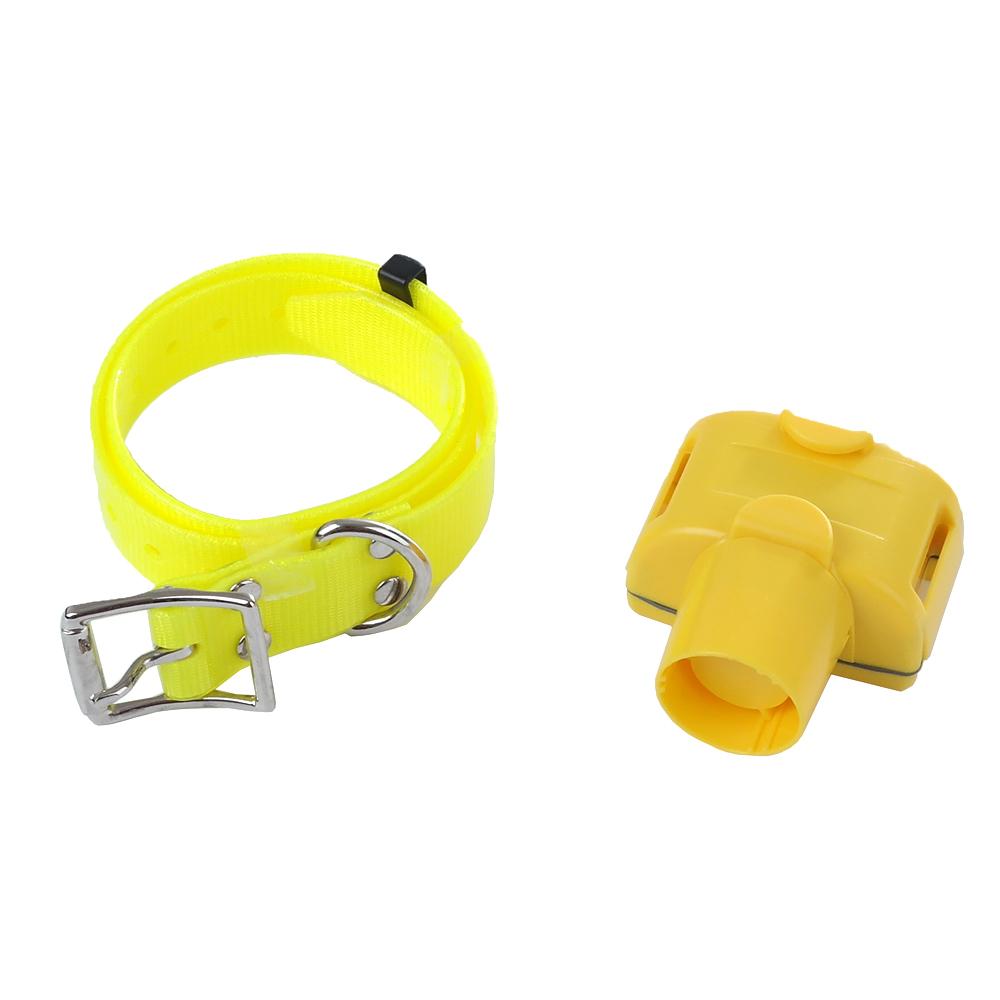 JANPET Yellow Color Hunting Dog Collar Beeper Collars waterproof PET Dog Trainings