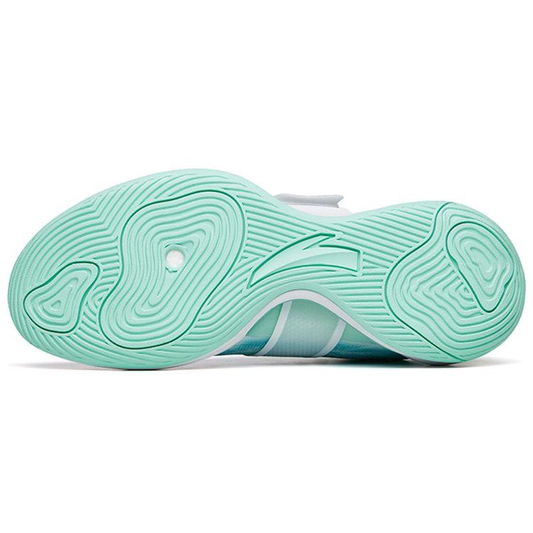 Anta Water Flower 4 Coconut Tree Nitrogen Technology Low Top Basketball Shoes Men sneaker Green White 112221602-8
