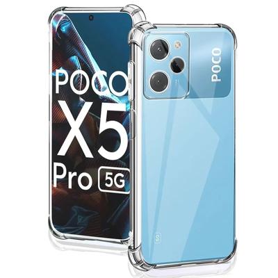 Per Xiaomi Poco X5 Pro Custodia Silicone morbido antiurto trasparente cover trasparente custodie per telefono Per Xiomi Little POCOX5Pro Fundas Coque