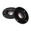 2 Pcs 2 Inch Tweeter Speakers 20W 52mm Ti Diaphragm Dome Tweeter for Car Home Sound System Black