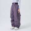 Pantaloni da Sci Larghi per Donna e Uomo Traspiranti Vestibilità Larga Pantaloni da Neve Impermeabili Pantaloni da Sci Snowboard Unisex Imbottiti Invernali Outdoor Pantaloni da Snowboard