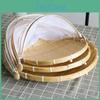 Cover Basket Picnic Large With Capacity Multifunctional Handwoven Storage Basket Outdoor Supplies