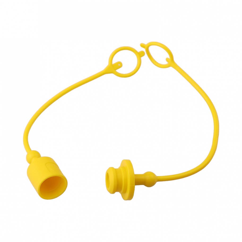 2 Sets Hydraulic Quick Disconnect Dust Cap Fittings for ISO A Couplers