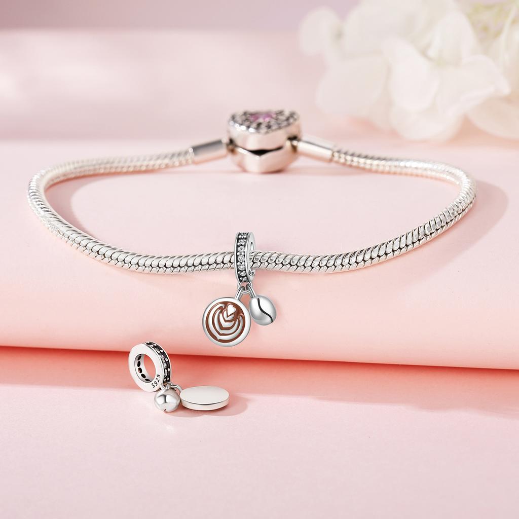 Copper Gourmet Bread And Coffee Series Charms Beads Fit Original Braceletsdiy Jewelry Fine Gifts