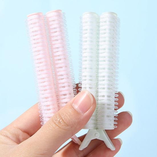 

4 шт. пушистые заколки для корней волос, натуральный эффект, увеличение объема, эластичные, модные, салонные, парикмахерские, воздушные челки, укладка, локоны, поставка для девочек