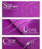 S925 Sterling Silver Versatile Women's Necklace, Twisted Link Chain, 40/45cm