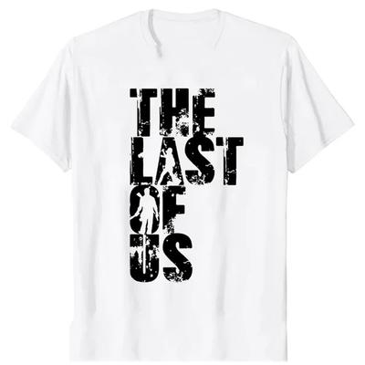 2024 The Last of Us T-Shirt Herren Punk Hip Hop Tees Top Sommer Freizeit T-Shirt Anime Grafik Tees Unisex Streetwear Männlich 72435