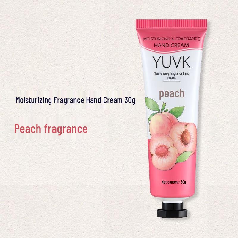 Fumede Peach Moisturizing Hand Cream (4-Pack)