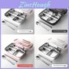 Stainless Steel Lunch Box For Students With Multiple Compartments And Antislip Design For School And Office Use