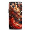 Cartoon Dragon Phone Case Cover for iPhone 16 15 14 13 12 Pro Max XR XS X 11 7 8 Plus Shockproof Silicone Soft Shell Capas Bags