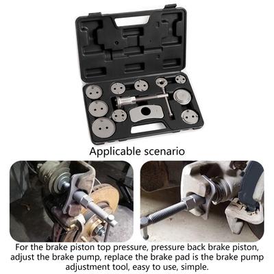 Complete Disc Brake Caliper Tool Set, 12Pcs Wind Back Tool Kit, Brake Pad Repair for Car Brake Caliper Compression