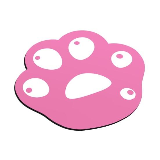Cute Cartoon Cat Mouse Pad Base Claw Anti-Slip Mat Mousepad Computer Accessory