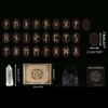 Solid Wood Runes for Divinations Witchcrafts Woodcut Oracles of Nordic Mythology