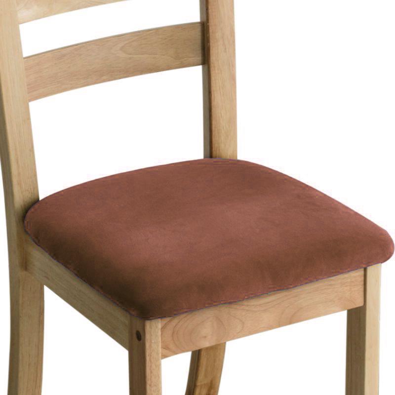 Silver Fox Velvet Stretch Chair Cover - Dustproof & Durable for Restaurants, Cafes, and Homes