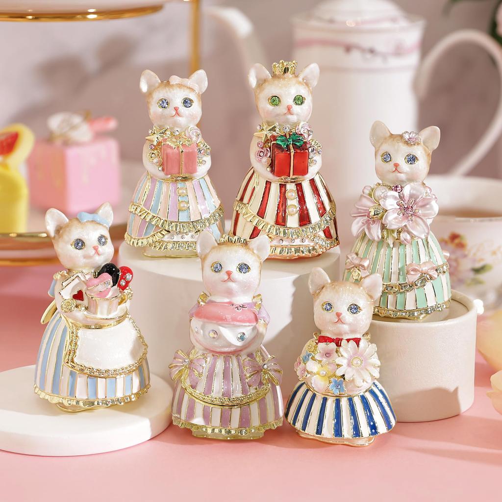 [Authentic] Tokyo Ginza PICALS Lulu Candy Jewelry Box (Purple)