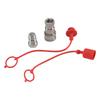 A96I-1Set ISO7241-A NPT Hydraulisk Koppling Kopplingskontakt 1/2 tum Snabbväxlingsgränssnitt Metall