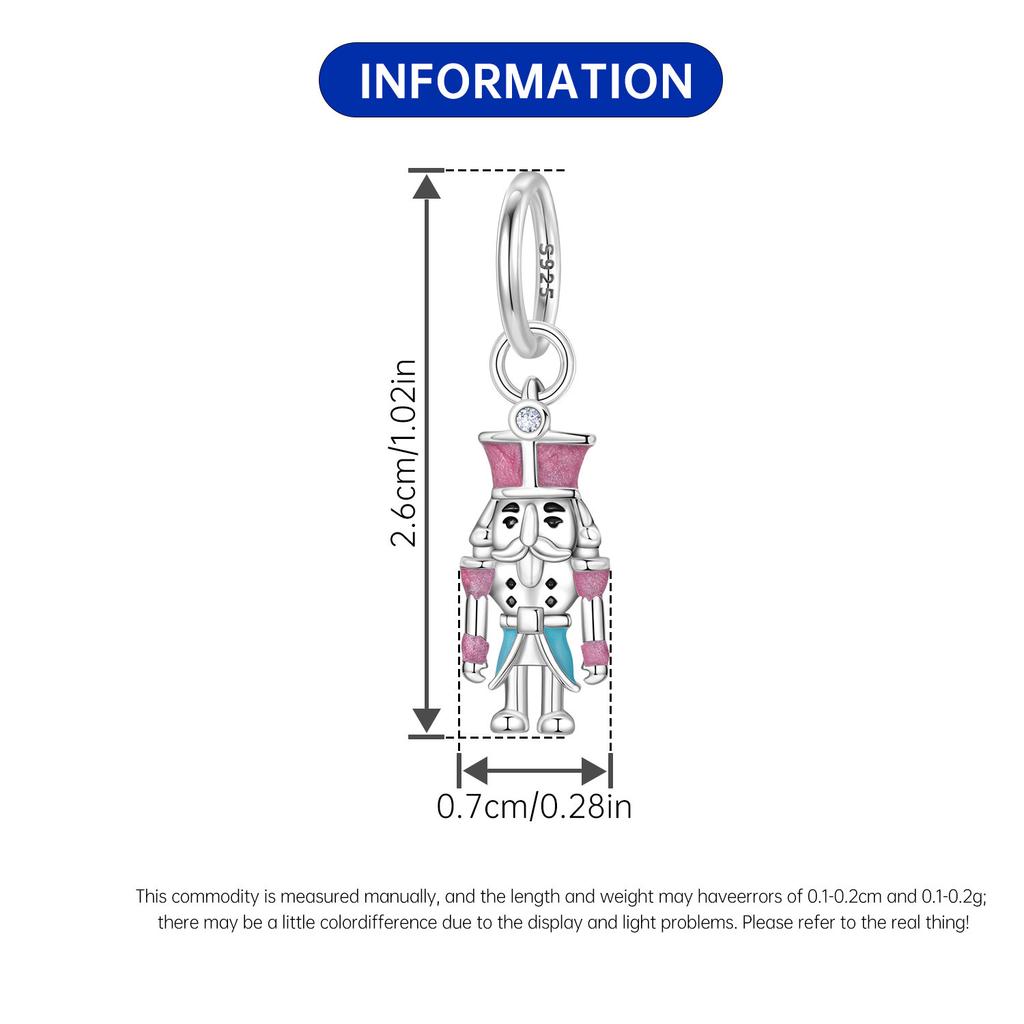 PANPOKI 925  Silver Fairy Tale Characters Beads Original Pendants Bracelet Charm Jewelry Party DIY Trendy Gifts