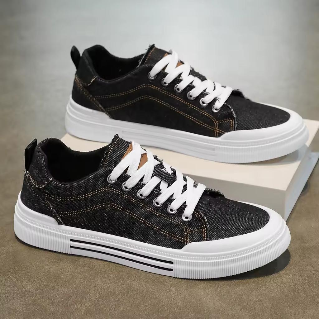 Men's Casual Sports Shoes Board Shoes Canvas Shoes Commuter Shoes Denim