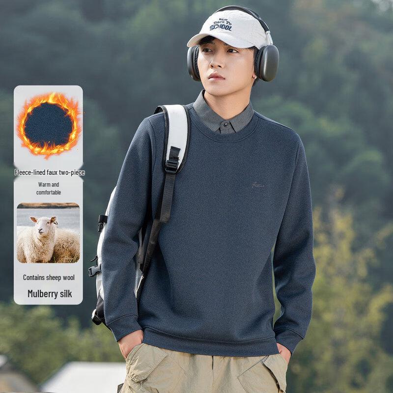 FAPAI.EC Men s Soft & Comfortable Pullover Sweatshirt