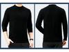 Herren Business Casual dicker Kaschmirpullover - Neuer Stil, Halbhoher Rundhalsausschnitt, 100% Reines Kaschmir, Hochwertige Basisschicht