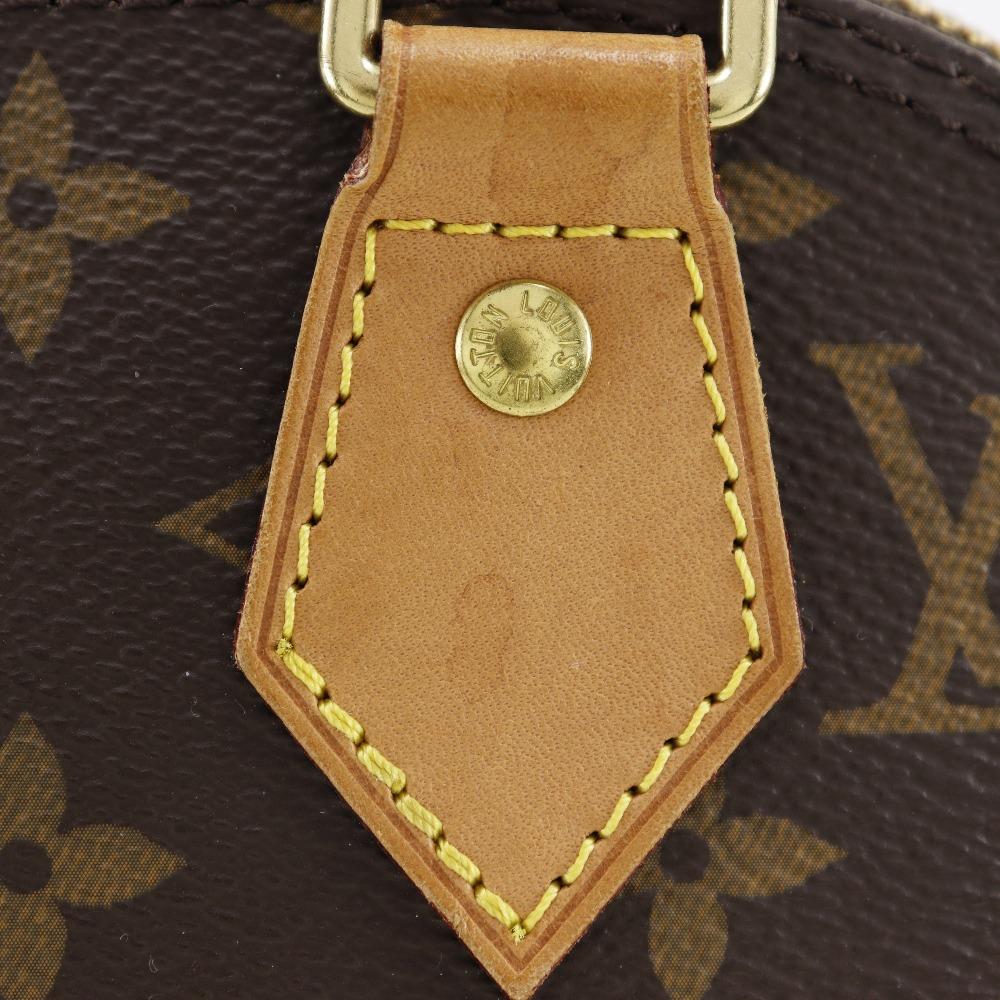 Louis Vuitton Alma BB Handbag M53152 2WAYShoulder Brown Monogram Canvas Women Used