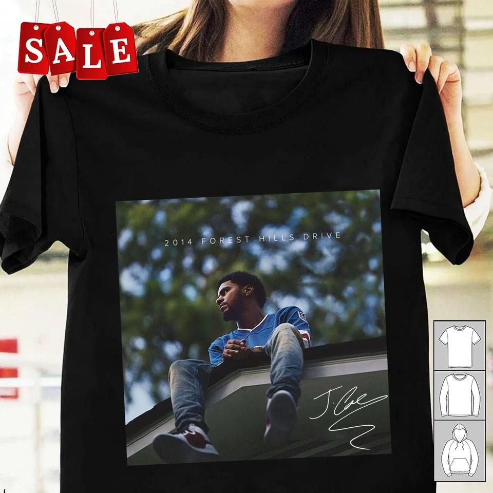 Hot J. Cole Forest Hills Drive Gift For Fans Unisex S-5XL Shirt NH334 XXL