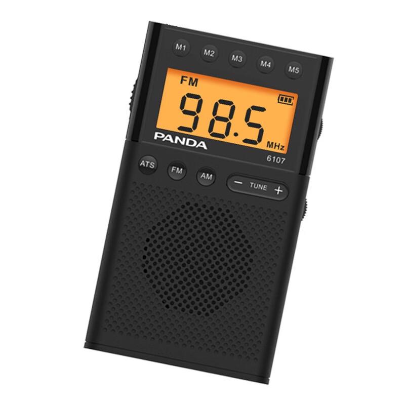 Panda 6107 Mini Tragbares Mehrband-Digitalradio