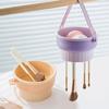 Makeup Brush Cleaning Bowl Beauty Egg Cleaning Tool Storage Set Brush Powder Puff Dry Cleaning Silicone Drying Shelf