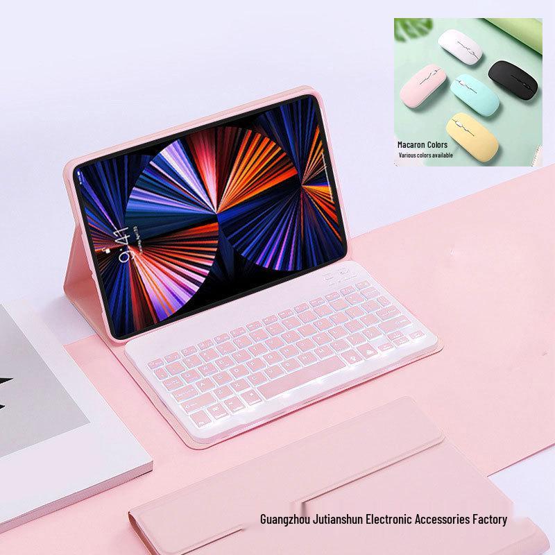Lenovo Tab 10.1 Tablet Leather Case with Bluetooth Keyboard & Mouse Cover