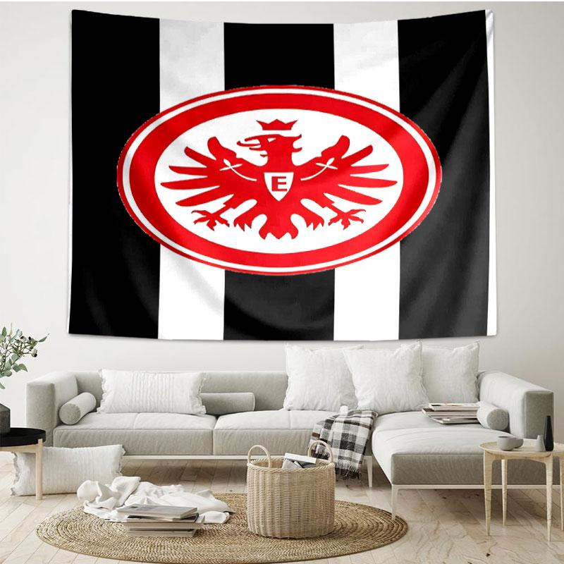 Eintracht Frankfurt Print Tapestry - Portable Wall Decor Cloth, for Home, Dorm, Travel, Bedroom, Living Room - Ideal Birthday Housewarming Gift