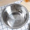 Stainless Steel Oil Storage Tank Multifunctional Durable Round Seasoning Bowl with Lid for Home Kitchen