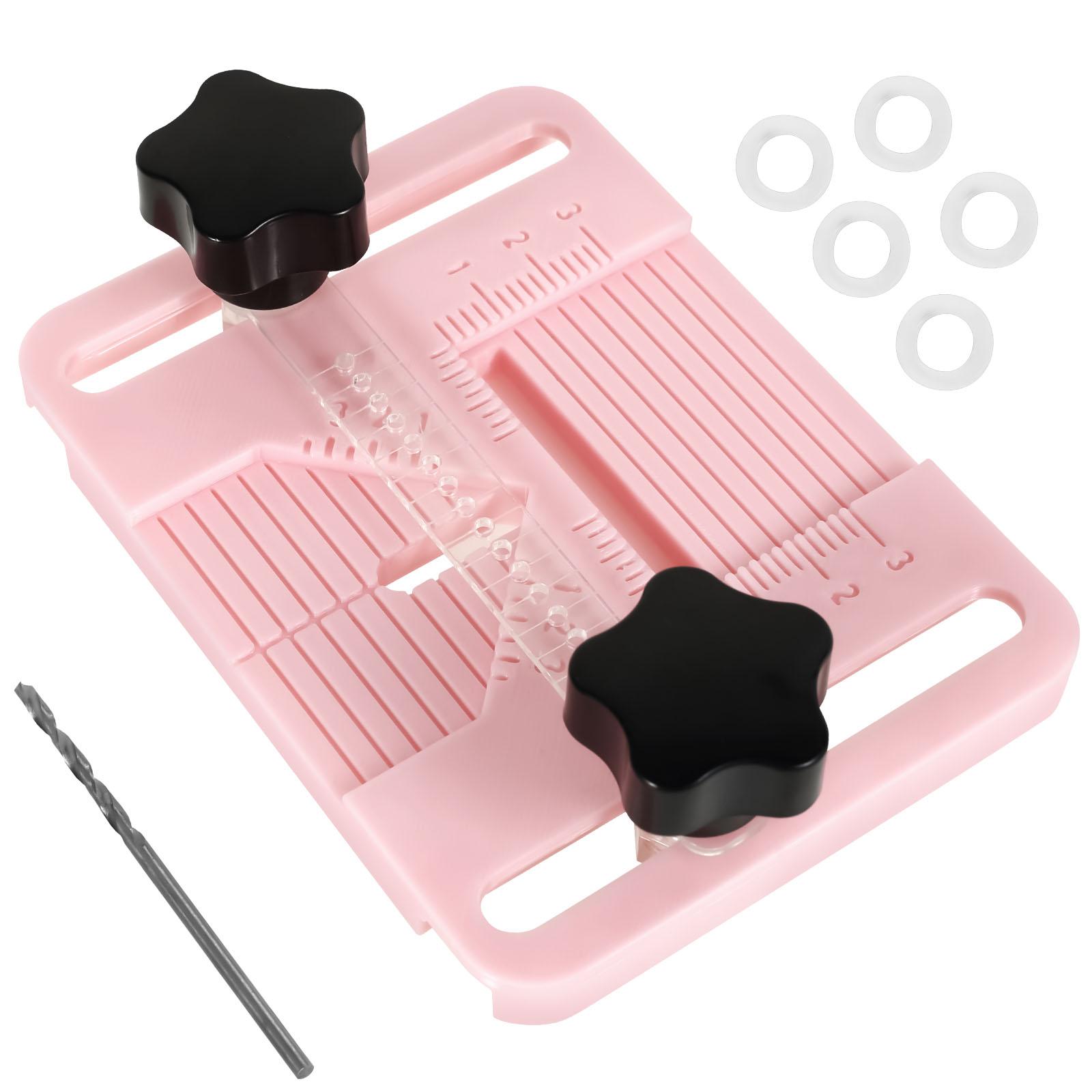 

Polymer Clay Earring Drill Guide Piercing Tool for Clay Beads Hole Positioning Design Wear Resistant for DIY Jewelry Making