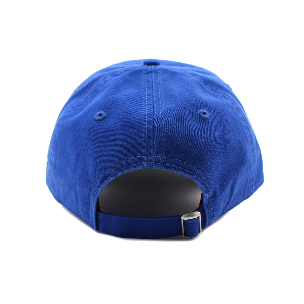 New Era 9TWENTY Chicago Cubs MLB Batting Practice Core Classic Strapback Cap in Blue. [Used]