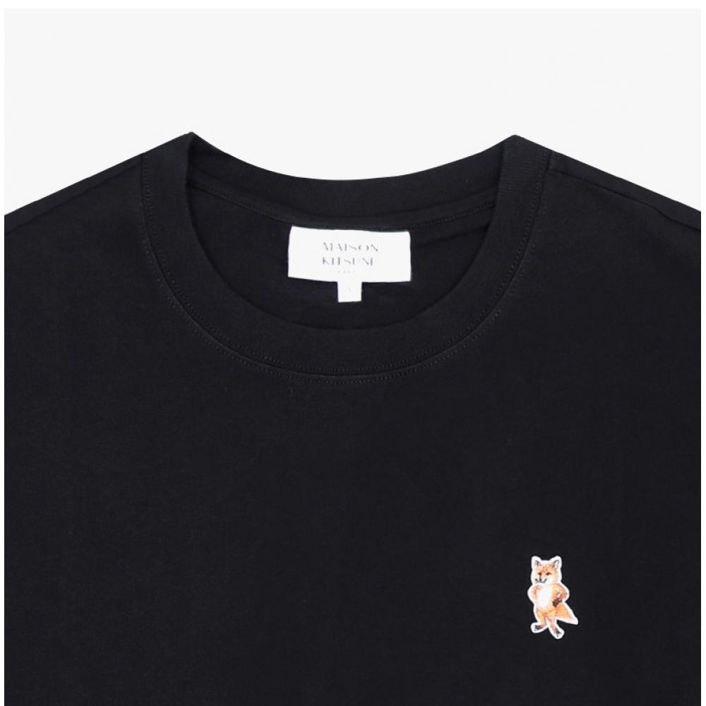 MaiSon KiTSune Men S ShorT Sleeve T ShirT STanding Fox paTch Pm00123kj7026