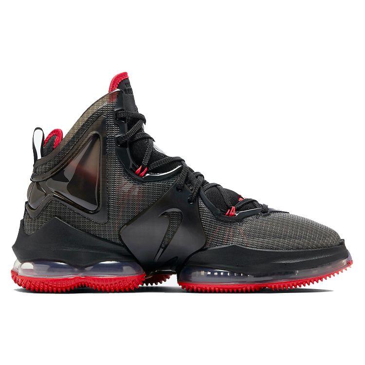 Nike LeBron 19 EP Bred Unisex Sneakers Black DC9340-001